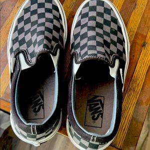 Checker vans mens size 5 womens size 6.5